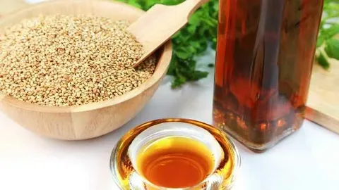 تصویر 1 از روغن کنجد خوراکی بدون بو + حفظ کامل ارزش غذایی